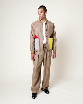 YONI MARZ OATMEAL JACKET