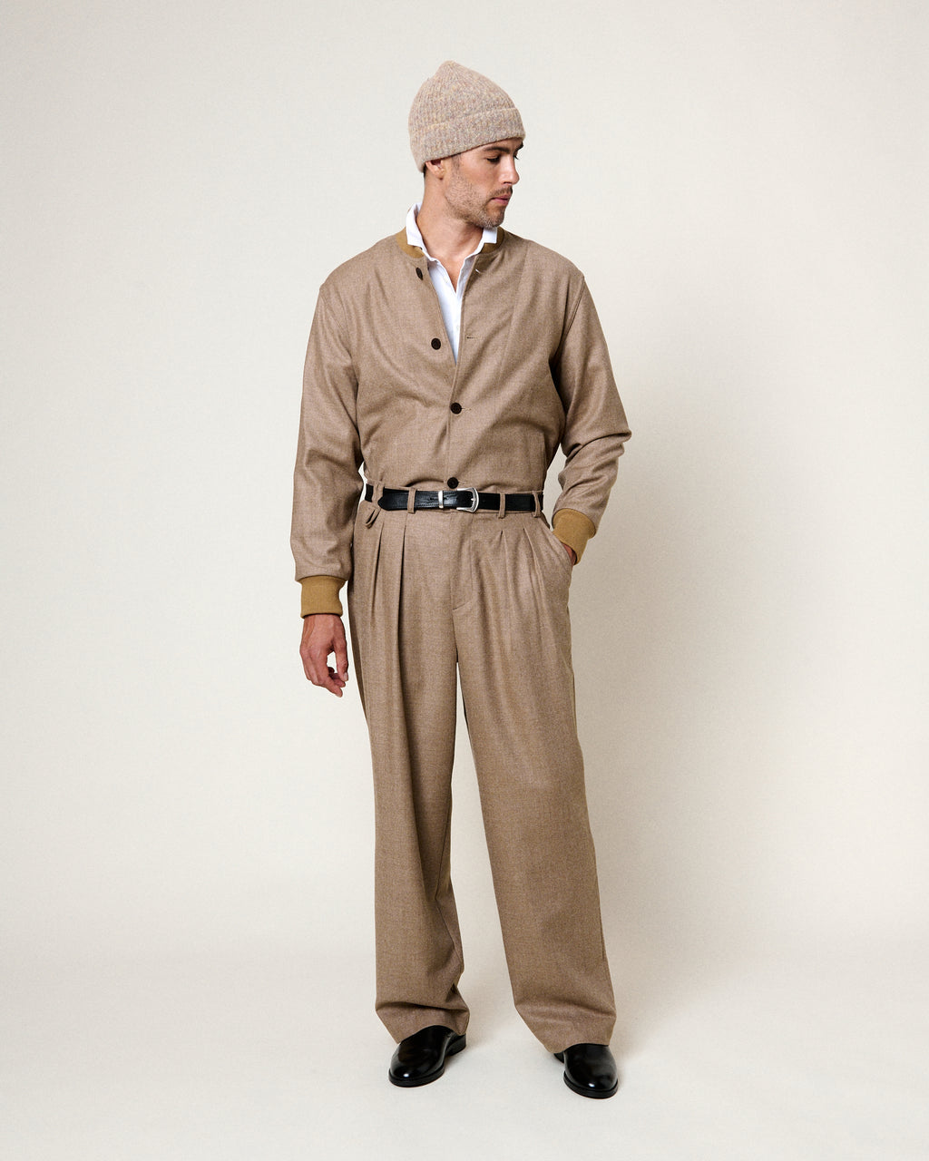 YONI MARZ OATMEAL JACKET