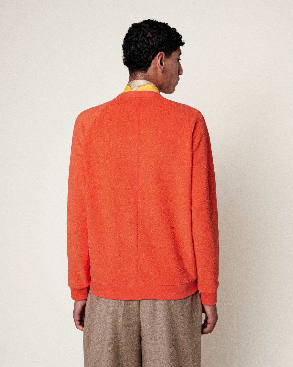 SWEATSHIRT AQUAE BRIGHT ORANGE
