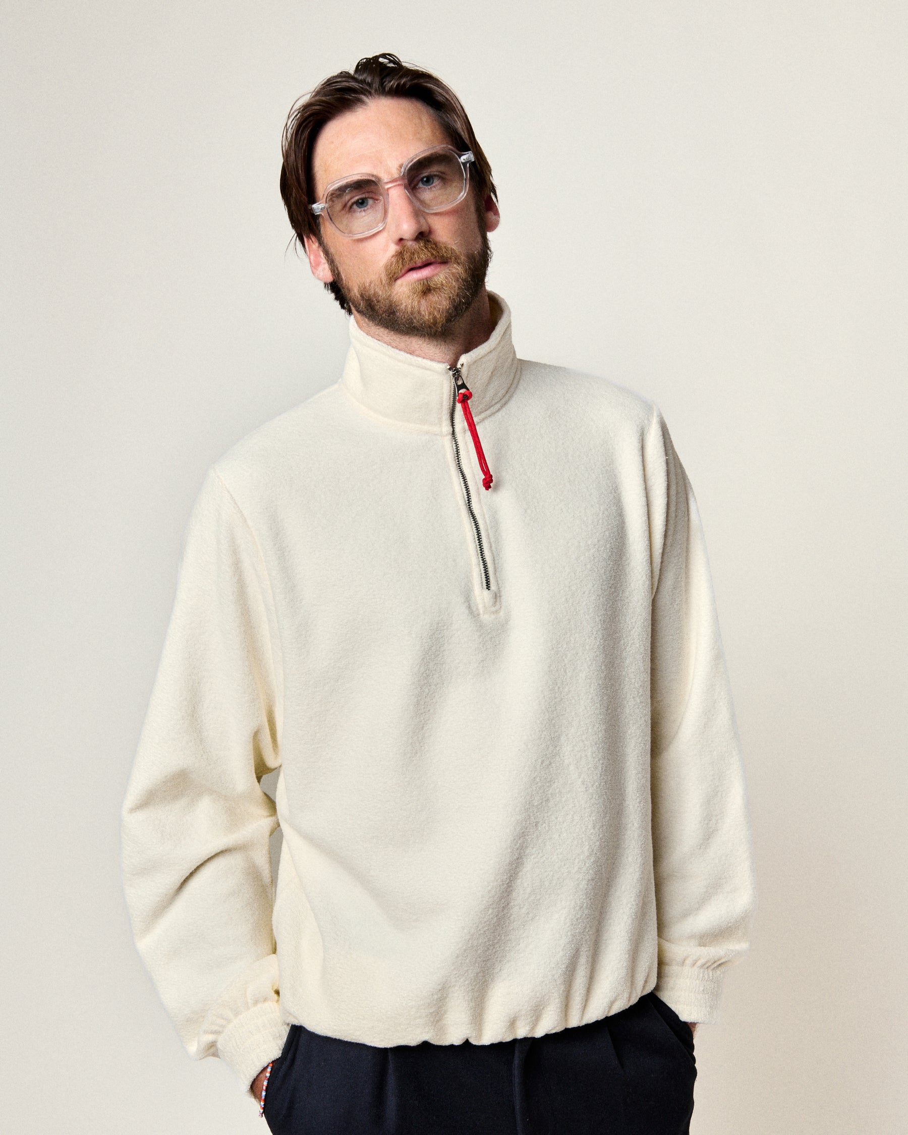 ATYS ECRU SWEATSHIRT