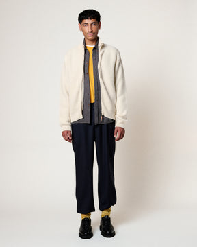 CARDIGAN EWAN SHETLAND CREAM