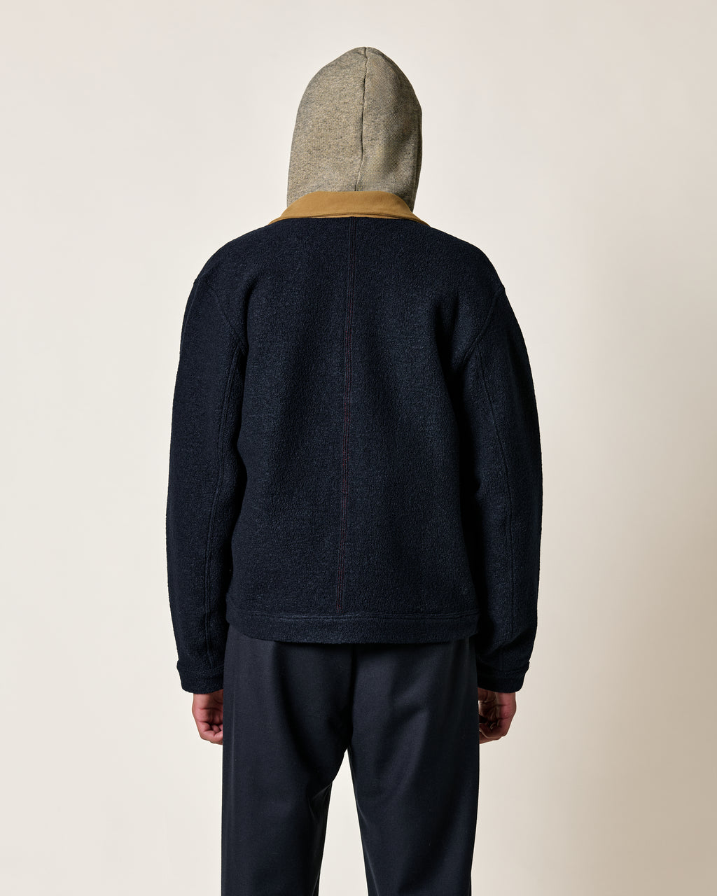 VESTE AMARI CURLY NAVY