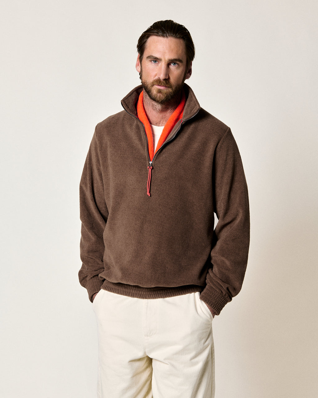 SWEATSHIRT ATYS COCOA 