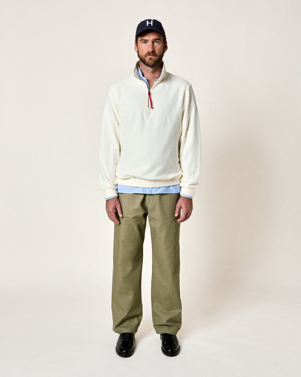HEMMING CARGO AGAVE PANTS