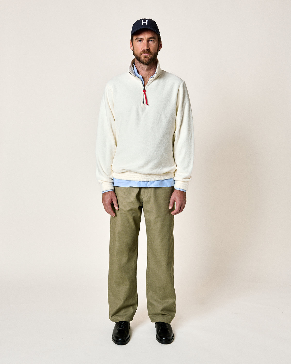 HEMMING CARGO AGAVE PANTS