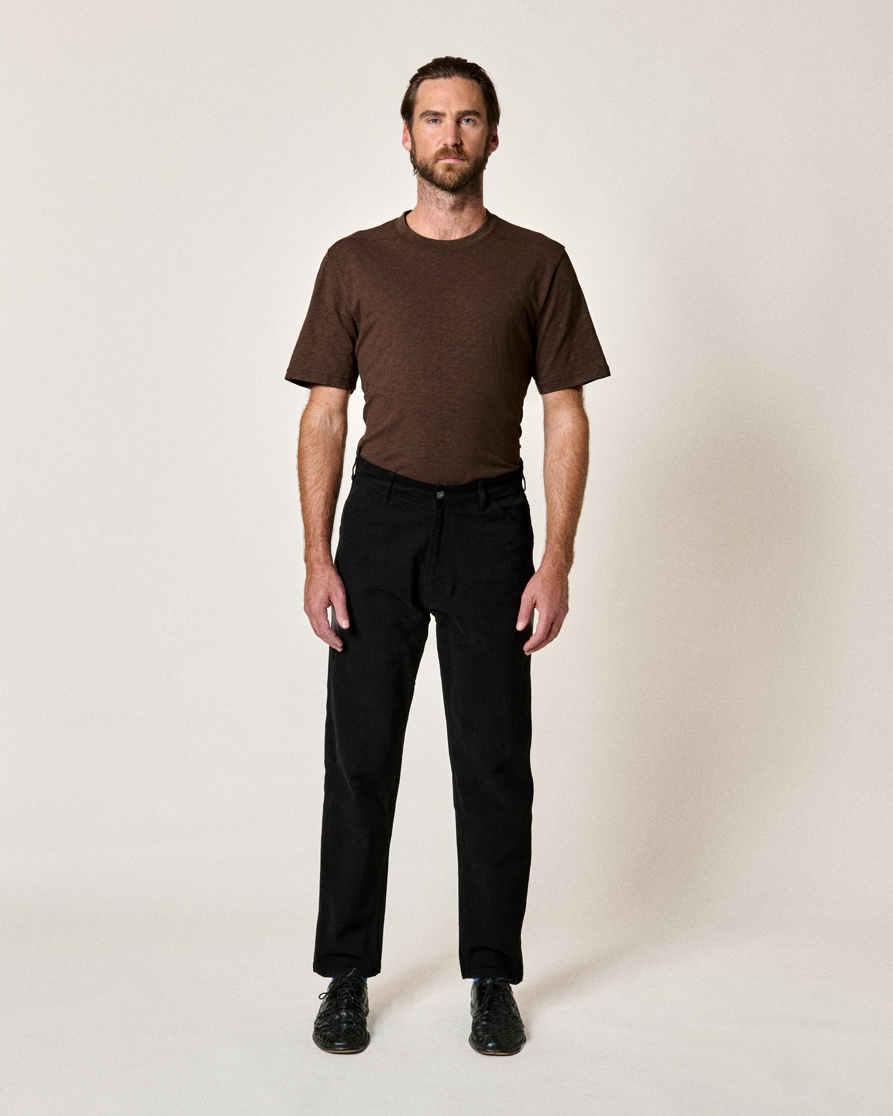 JABALI TWILL TROUSERS BLACK