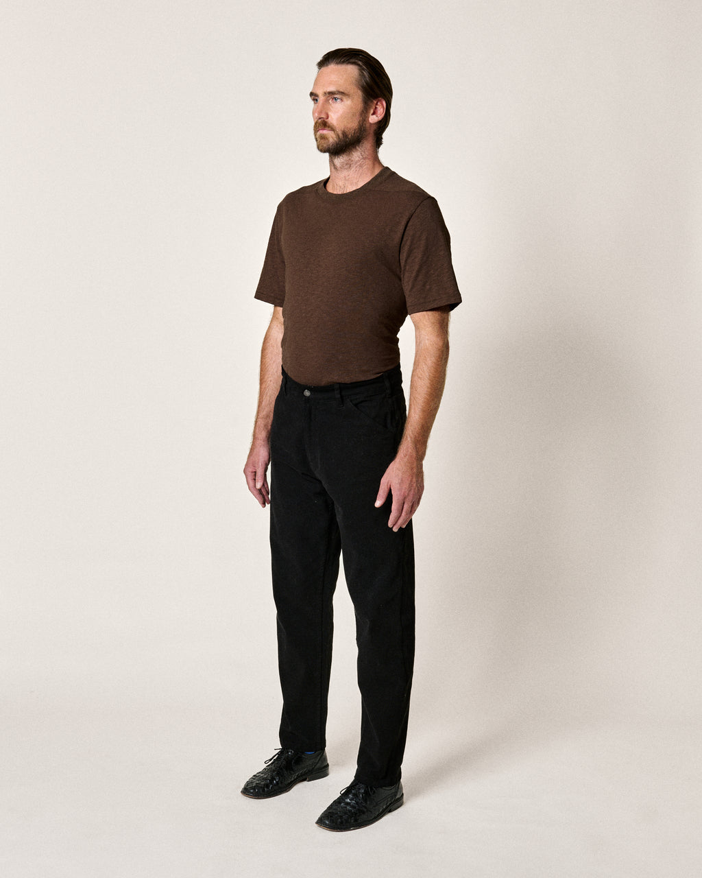JABALI TWILL TROUSERS BLACK