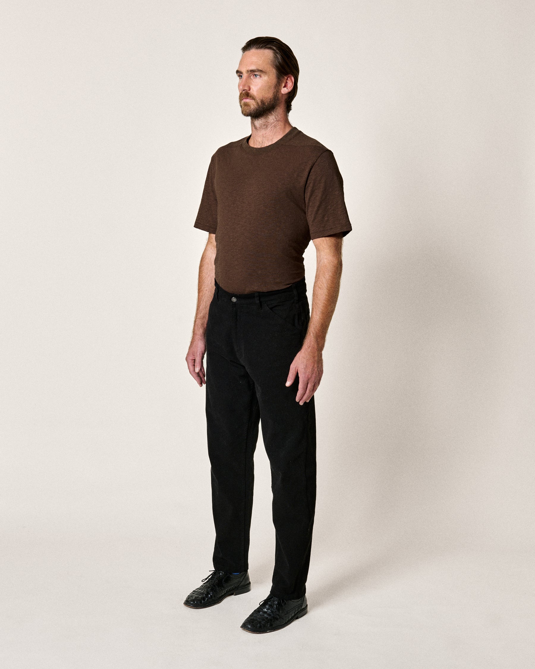 JABALI TWILL TROUSERS BLACK