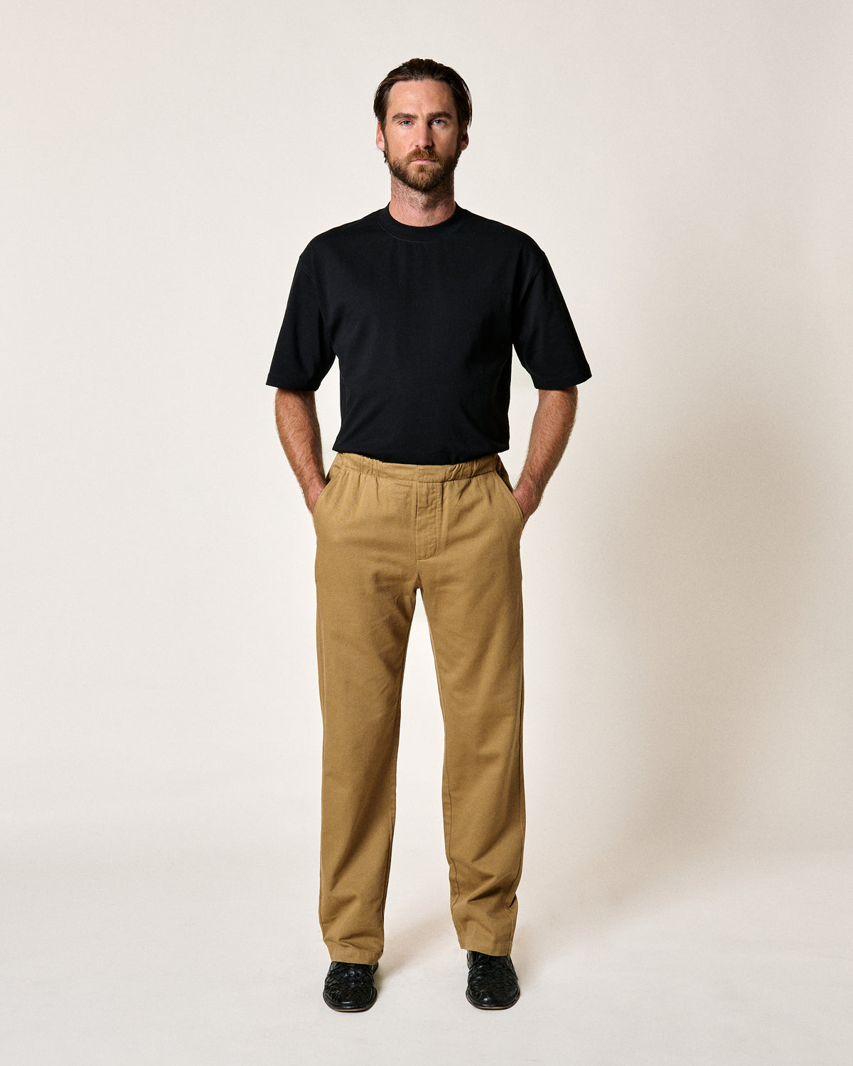 PANTS JACOB QUARTZ CAPRI SAND