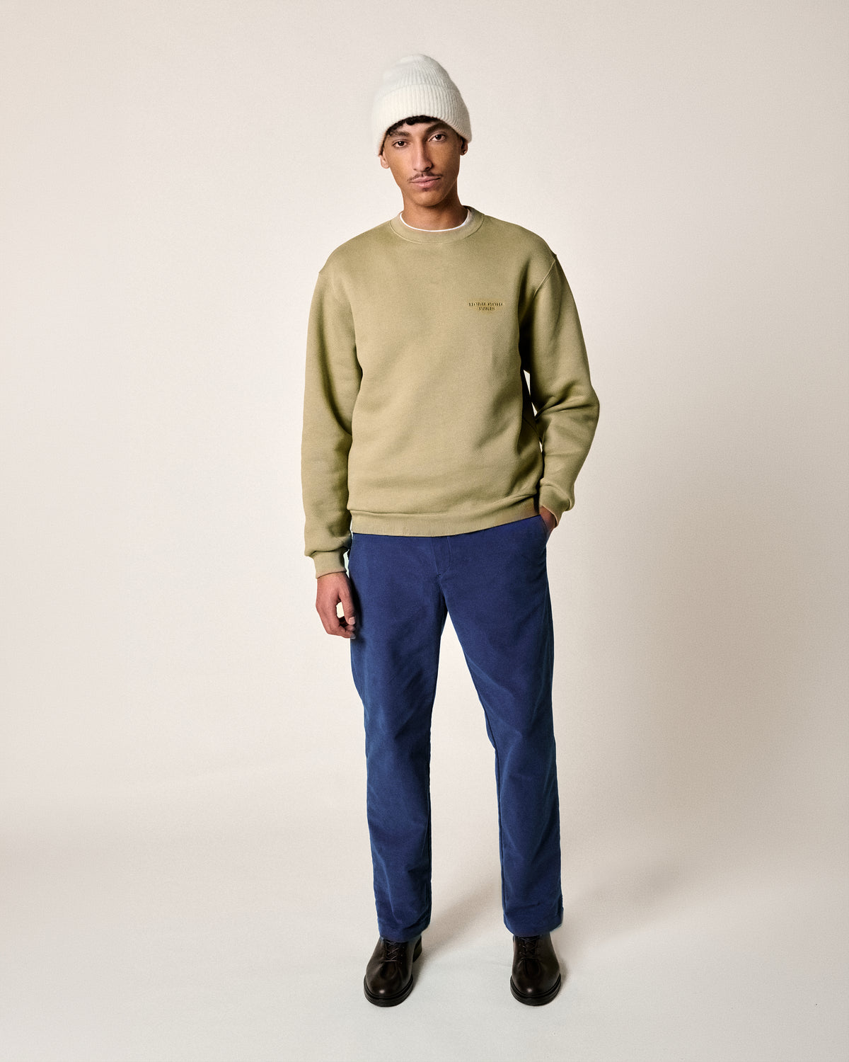 SWEATSHIRT MKO LOGO AGAVE