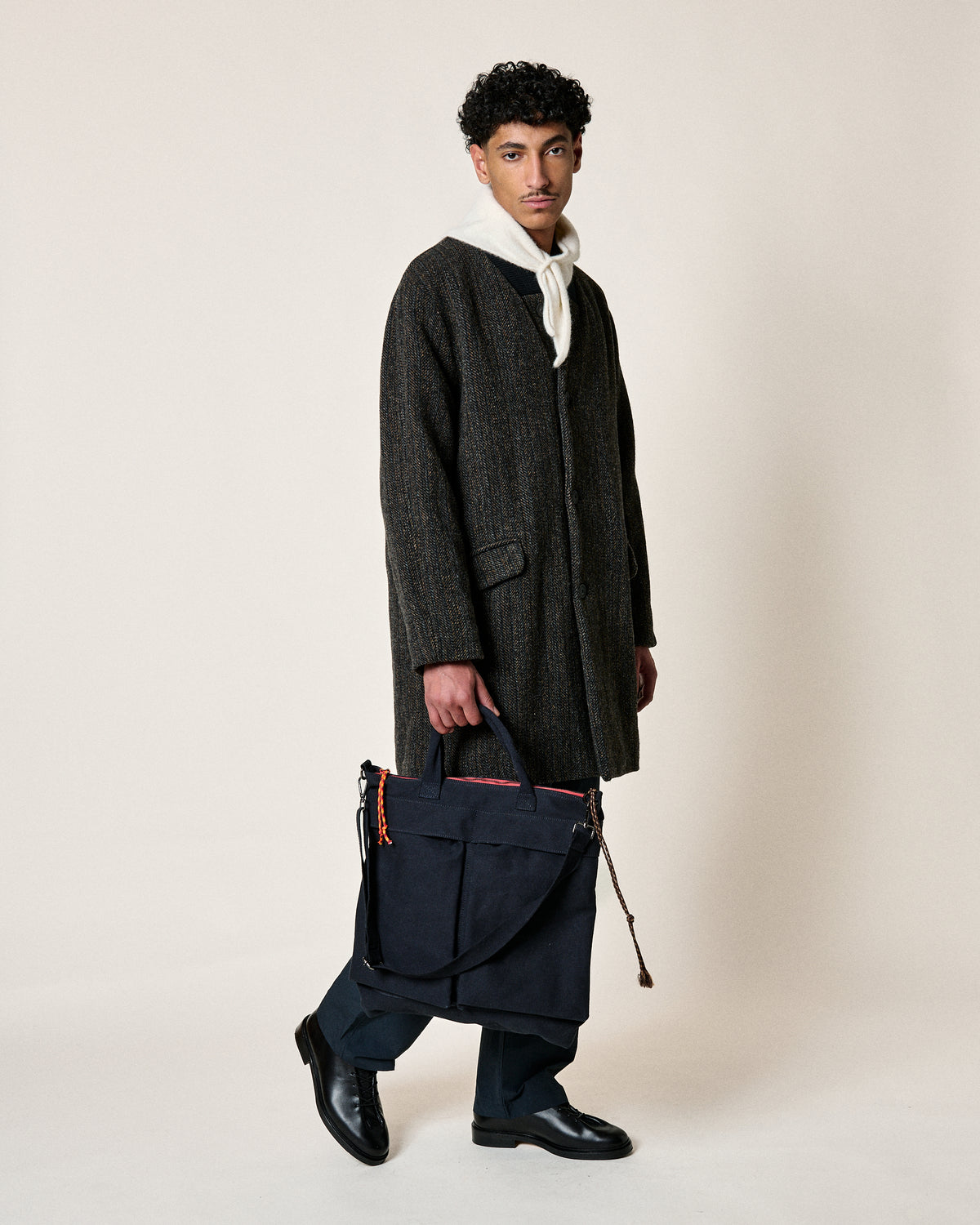 STEPHANE CHEVRON DARK GREY JACKET