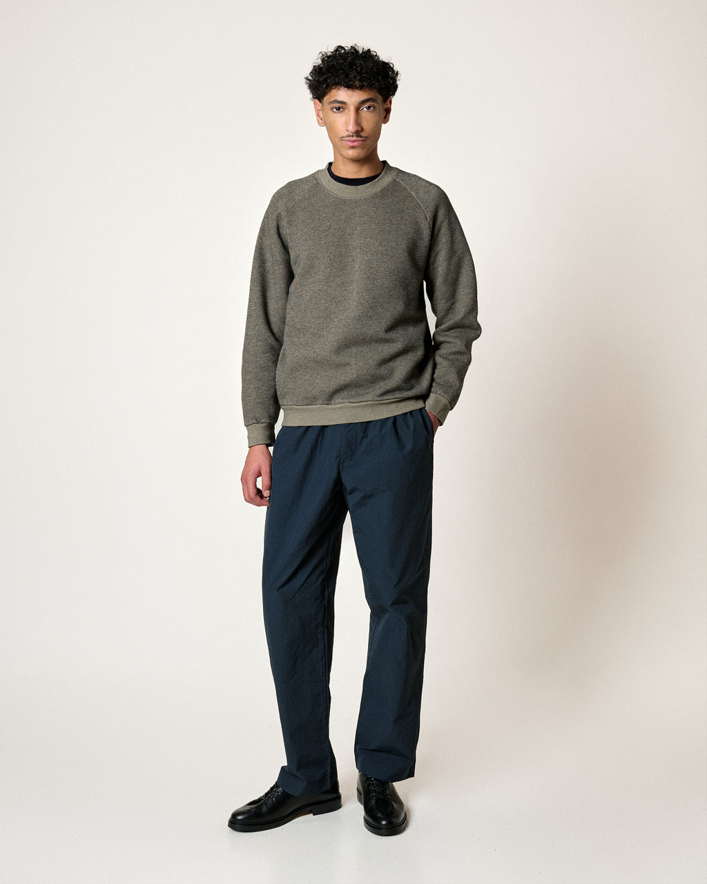 SWEATSHIRT TERRY AGAVE