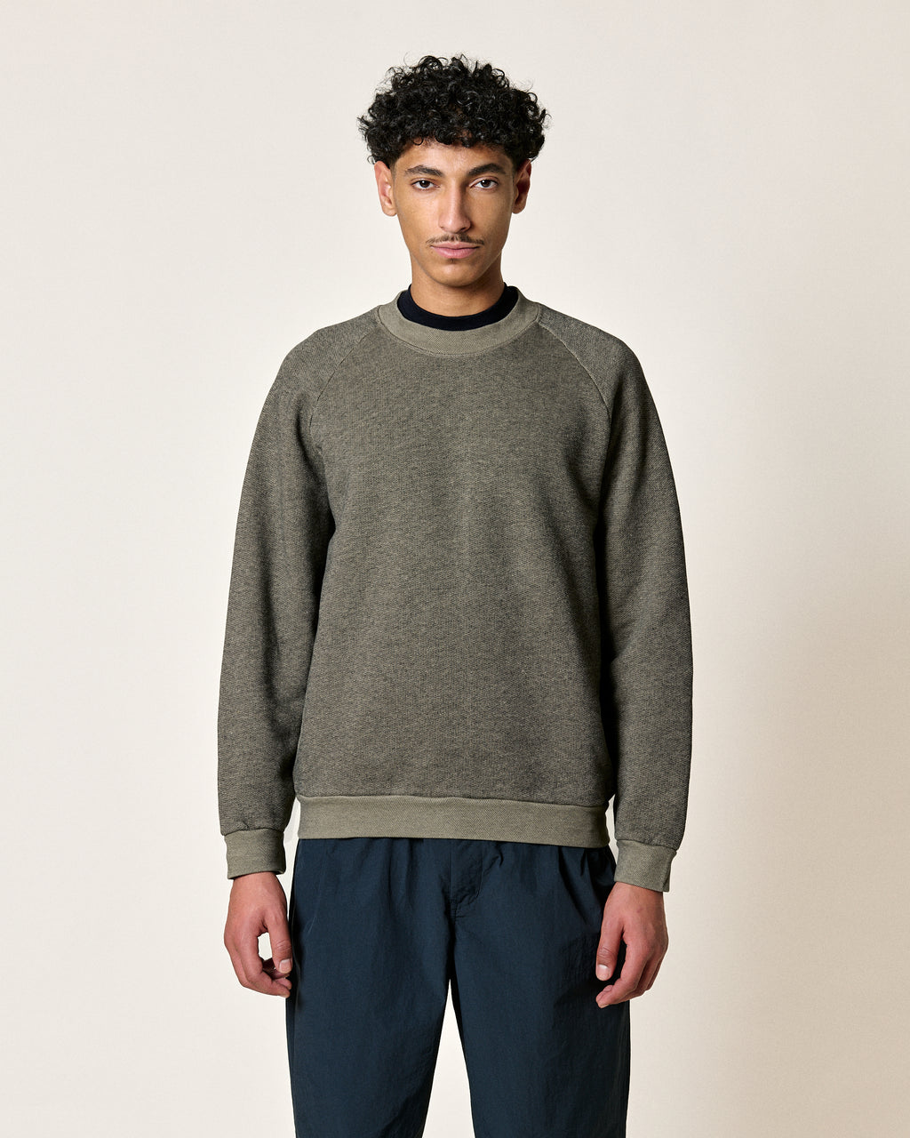 SWEATSHIRT TERRY AGAVE