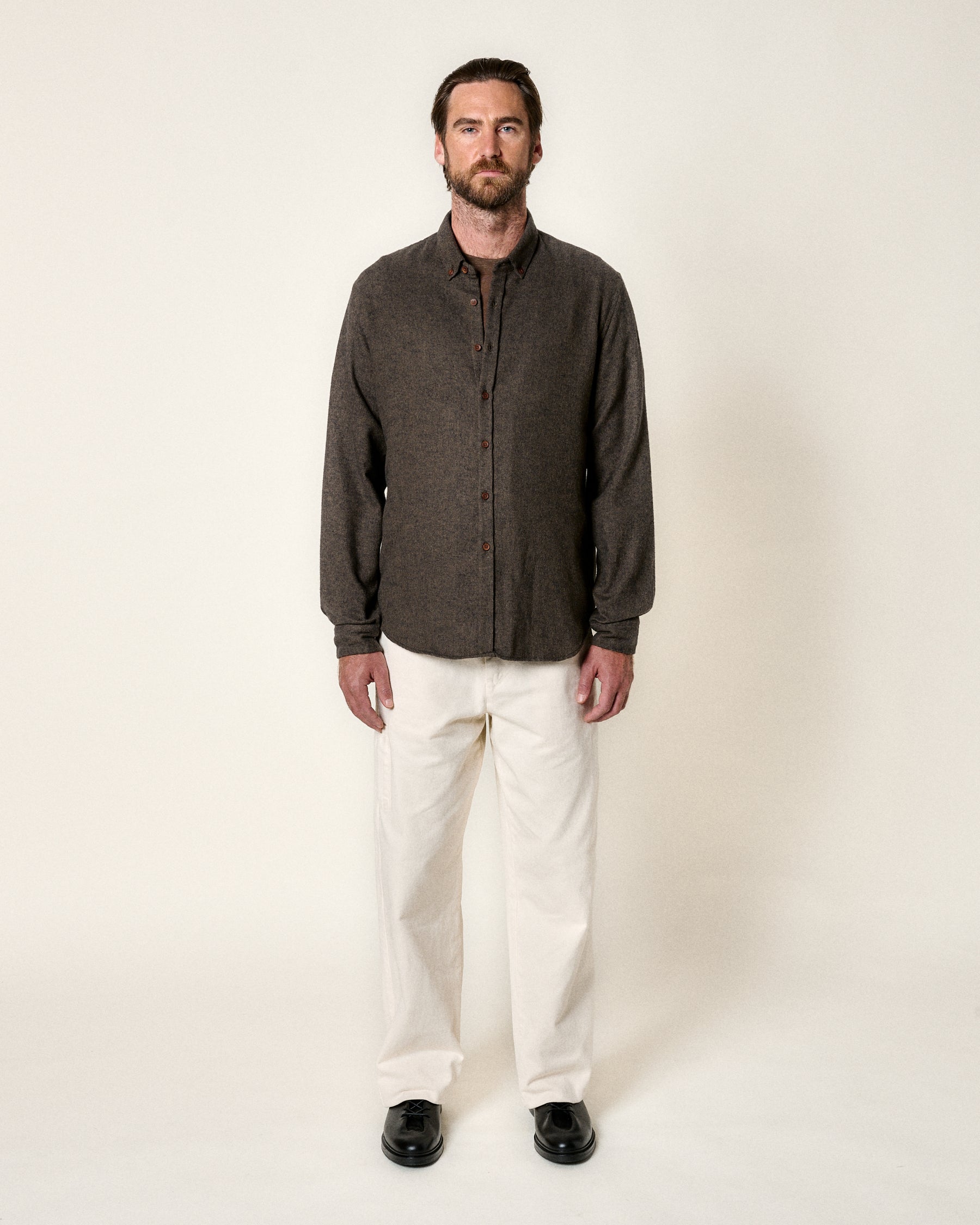 TOKYO ALASKA DARK KHAKI SHIRT