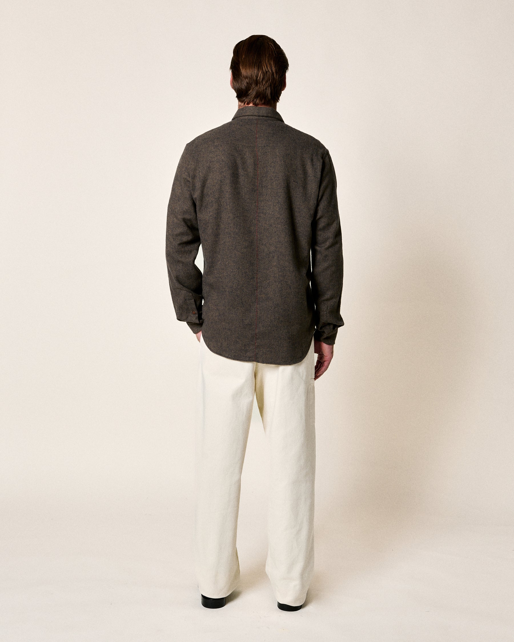 TOKYO ALASKA DARK KHAKI SHIRT