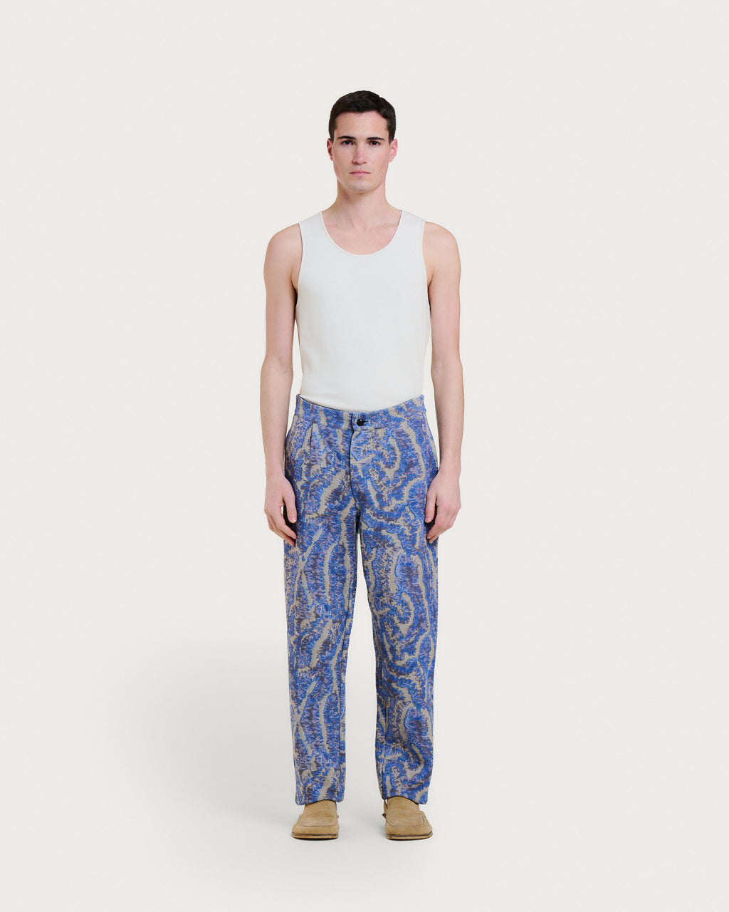 AITO CORAL BLUE MULTI PANTS 