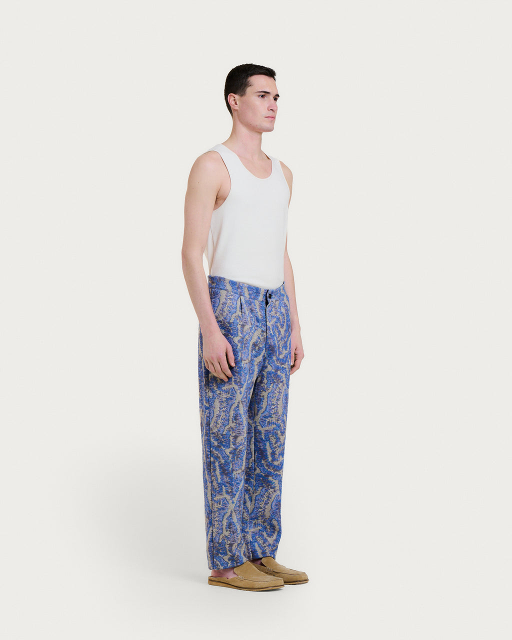 AITO CORAL BLUE MULTI PANTS 