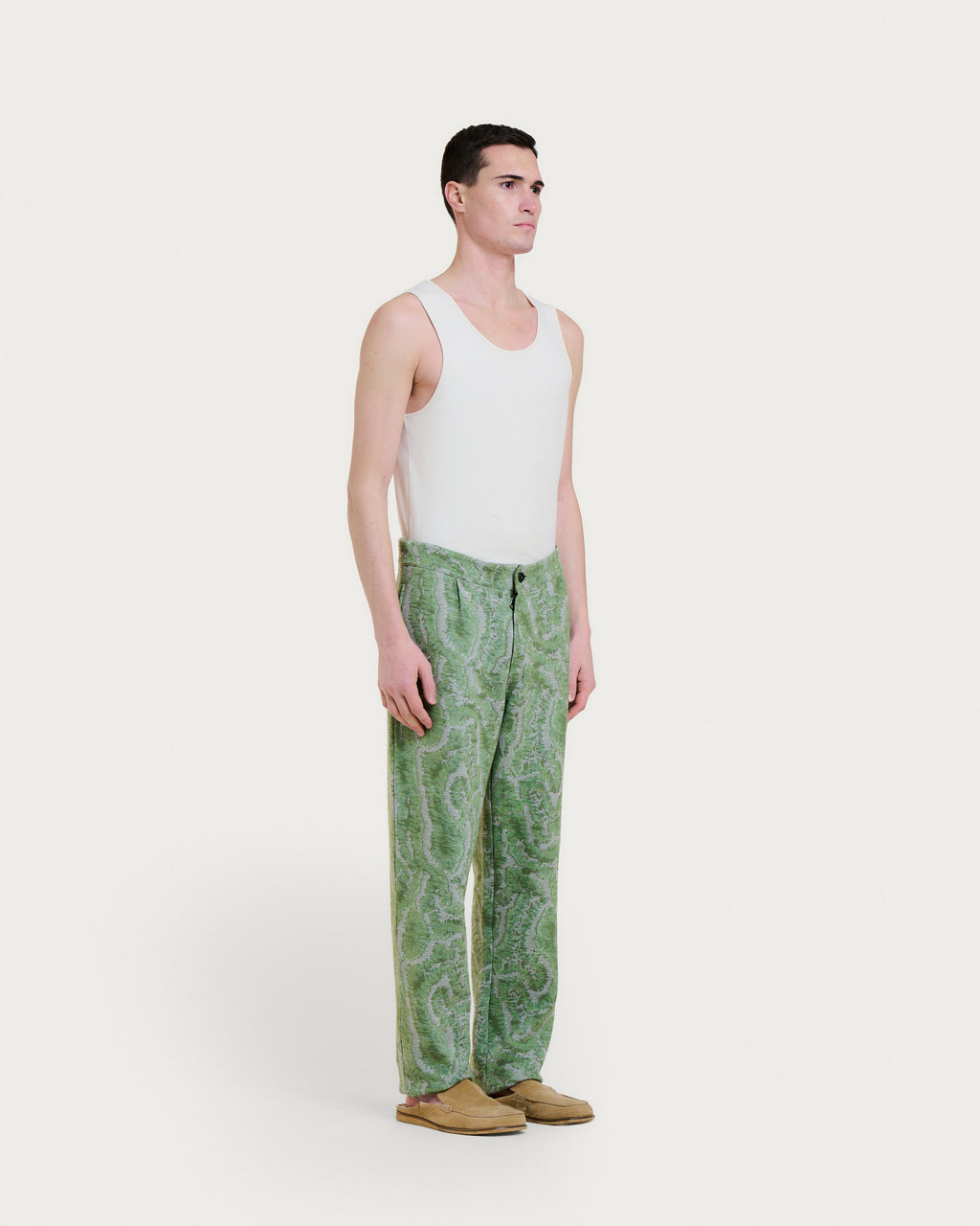 AITO CORAL GREEN MULTI PANT