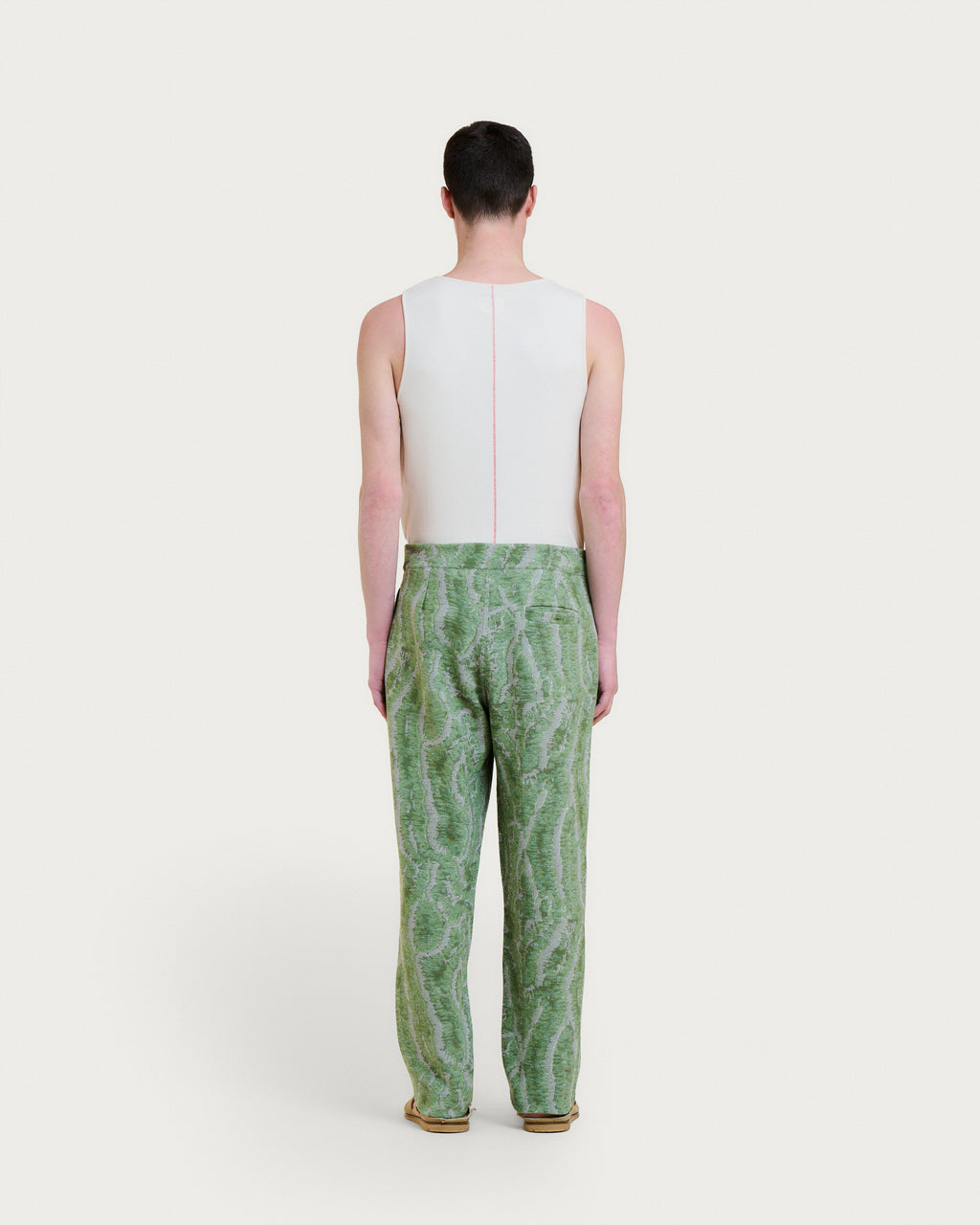 AITO CORAL GREEN MULTI PANT