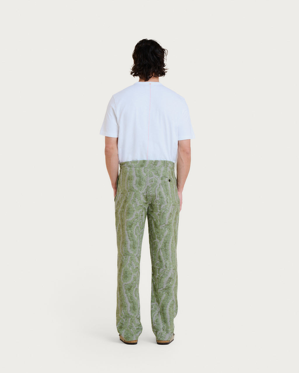 AITO CORAL GREEN MULTI PANT