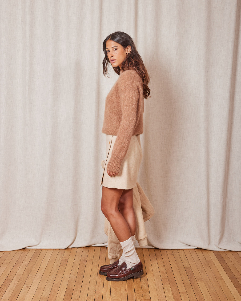 PULL ALINA MOHAIR MACCHIATO