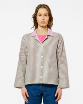VESTE ALMA STRIPES KHAKI STRIPES