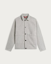 VESTE AMARI MARCIO GREEN-CREAM
