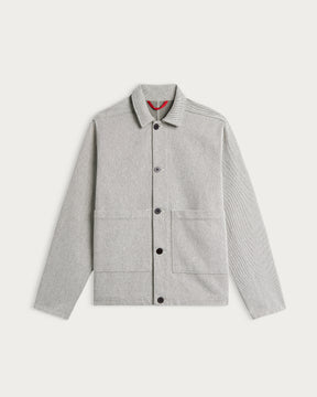 VESTE AMARI MARCIO GREEN-CREAM