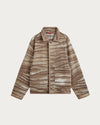 AMARI TIME LAYERS MULTI-BROWN JACKET