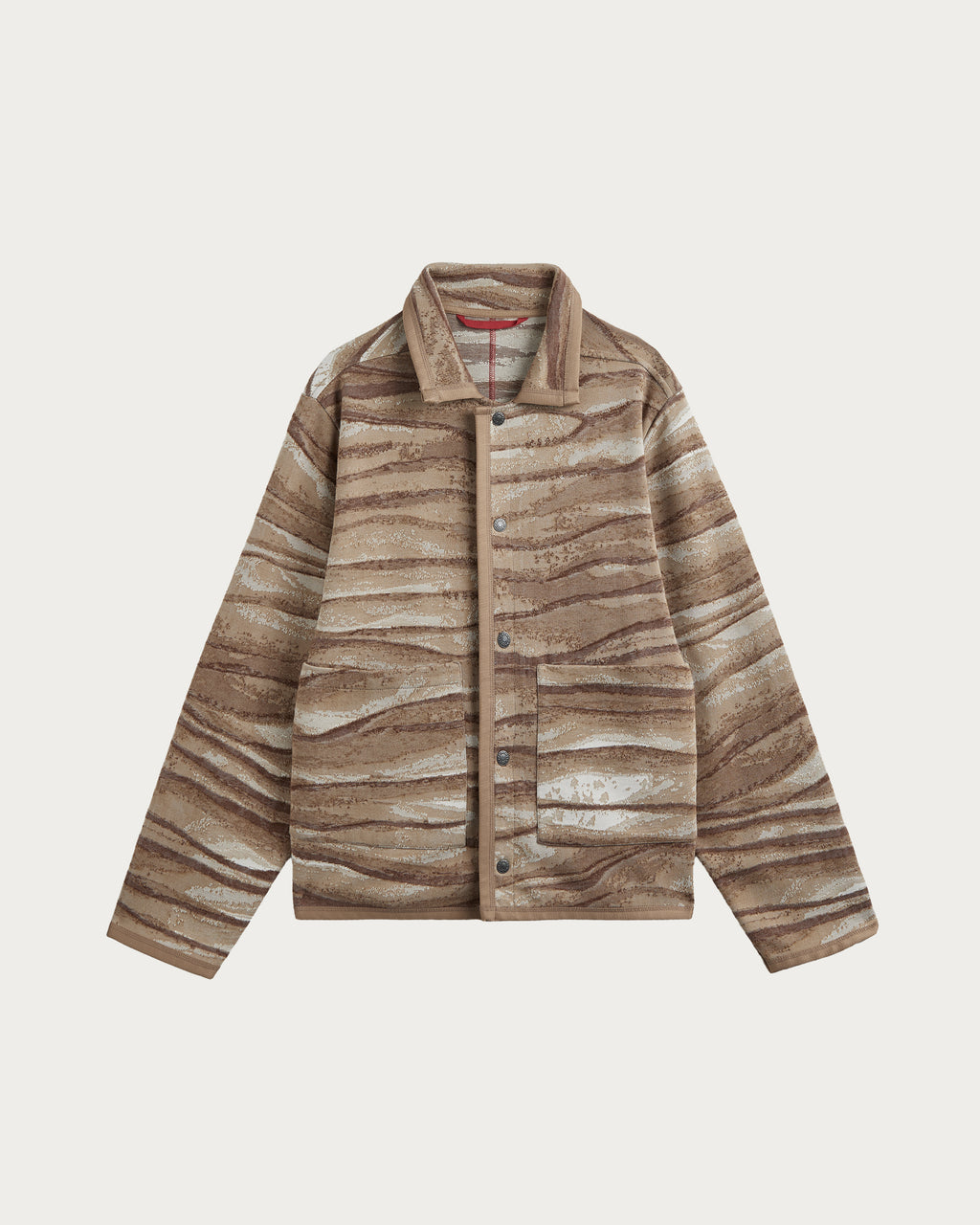 AMARI TIME LAYERS MULTI-BROWN JACKET