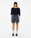 SHORT AMELIE CACTUS NAVY-WHITE
