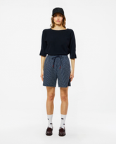 SHORT AMELIE CACTUS NAVY-WHITE