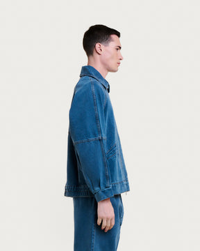 VESTE ANTWAN DENIM GREY-BLUE