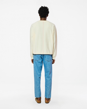AQUAE CREAM SWEATSHIRT