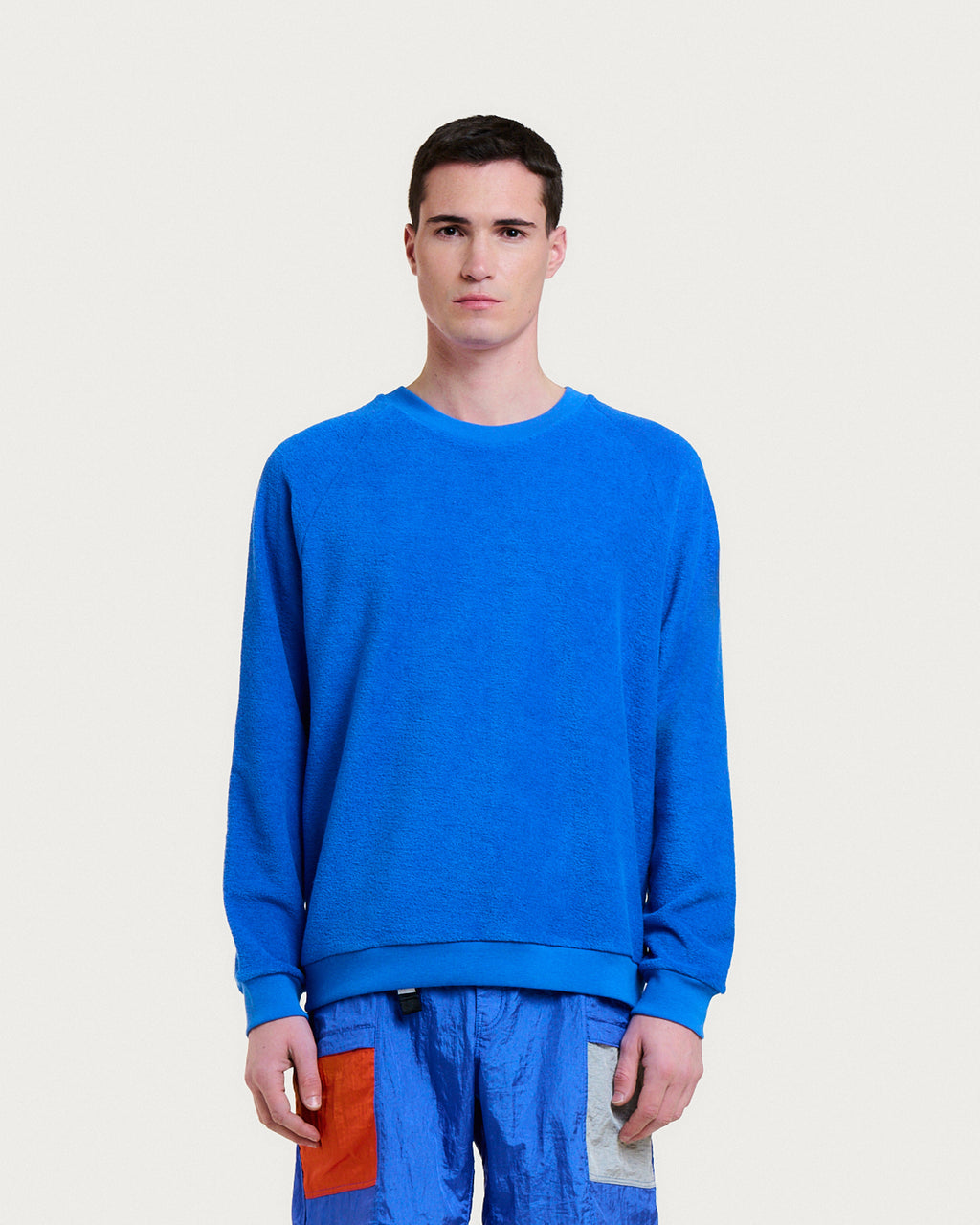 AQUAE COBALT BLUE SWEATSHIRT