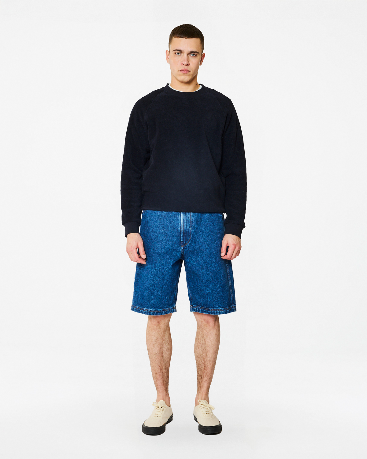 AQUAE NAVY SWEATSHIRT