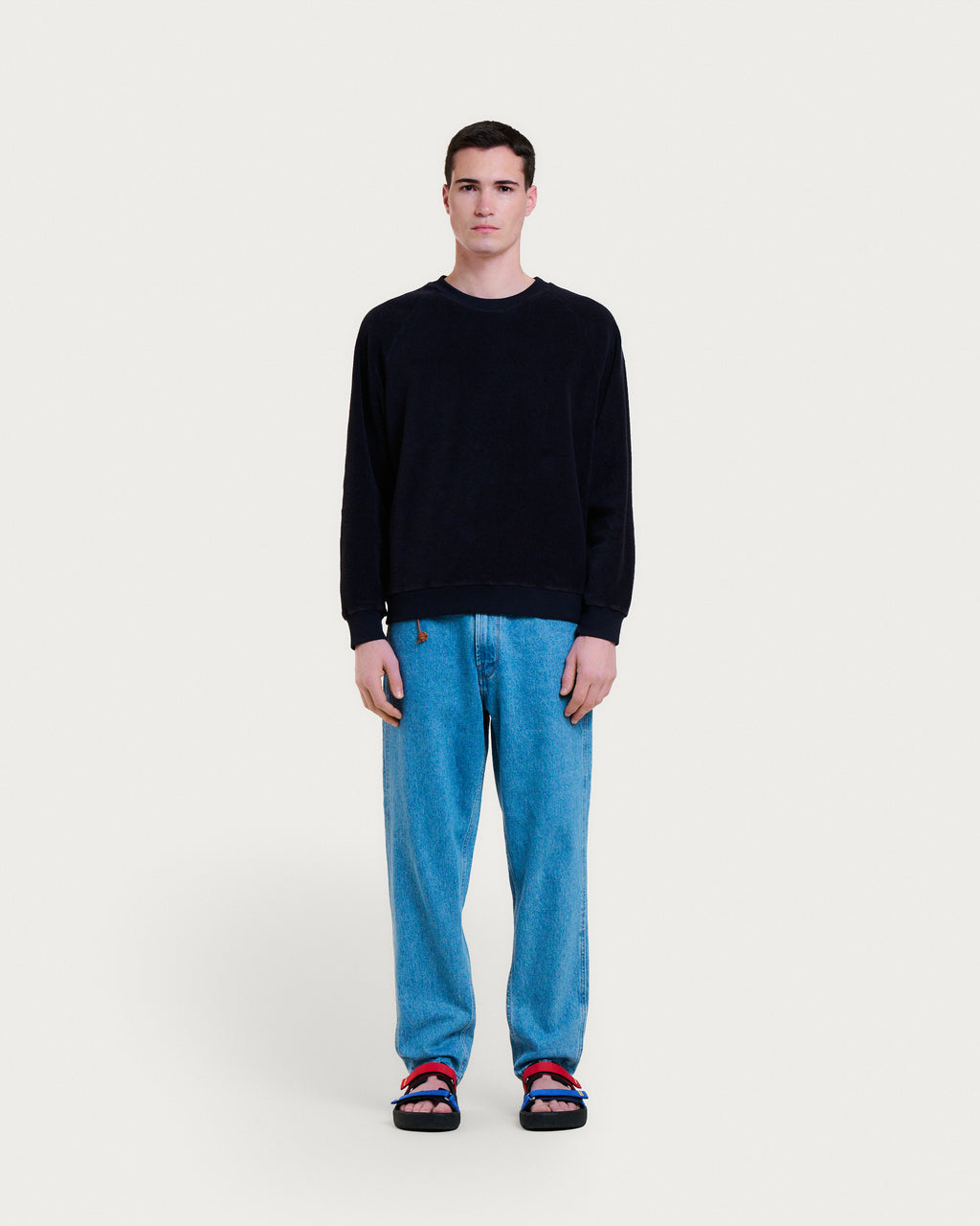 AQUAE NAVY SWEATSHIRT