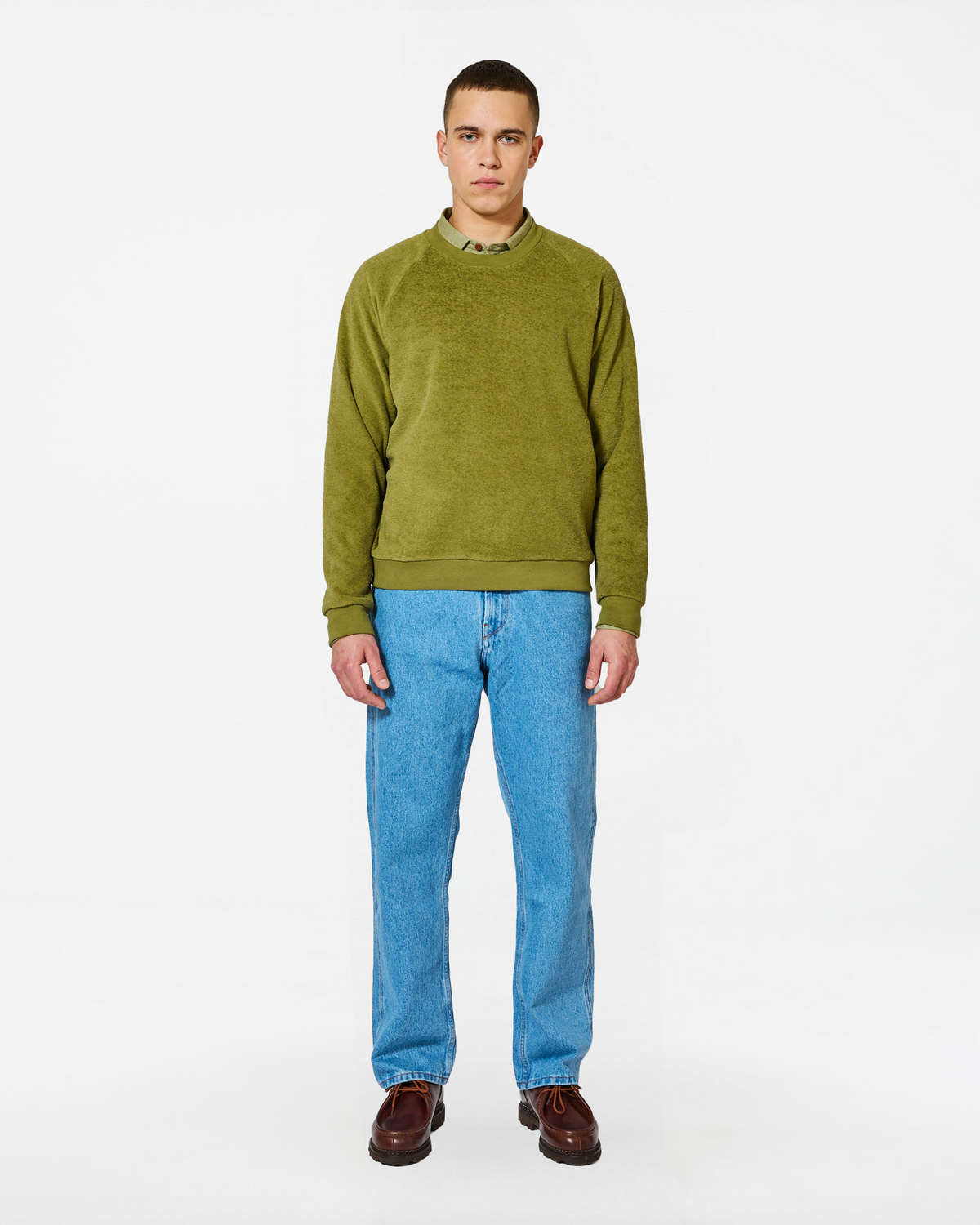 AQUAE ROSEMARY GREEN SWEATSHIRT