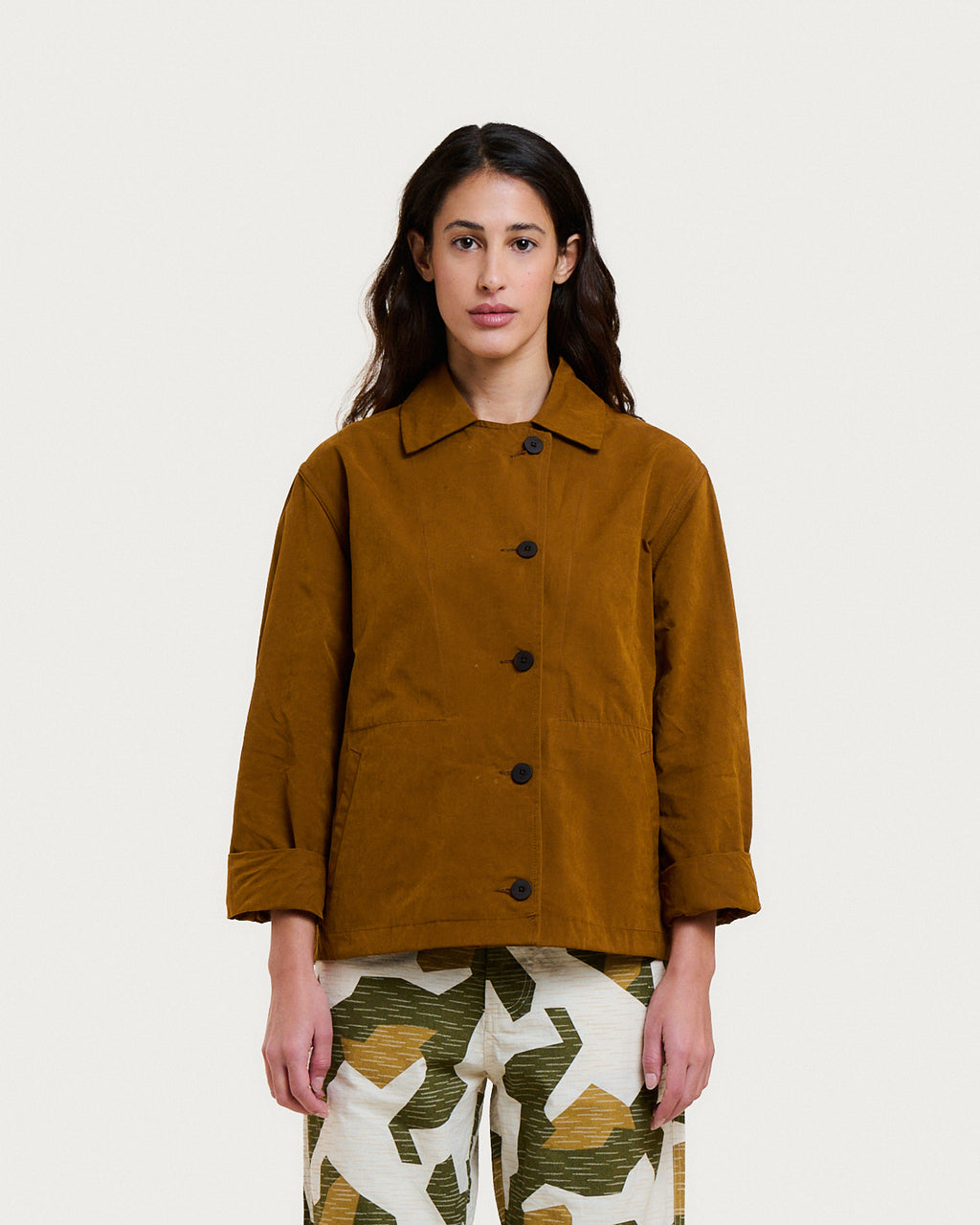 ASZA PEACH CARAMEL JACKET