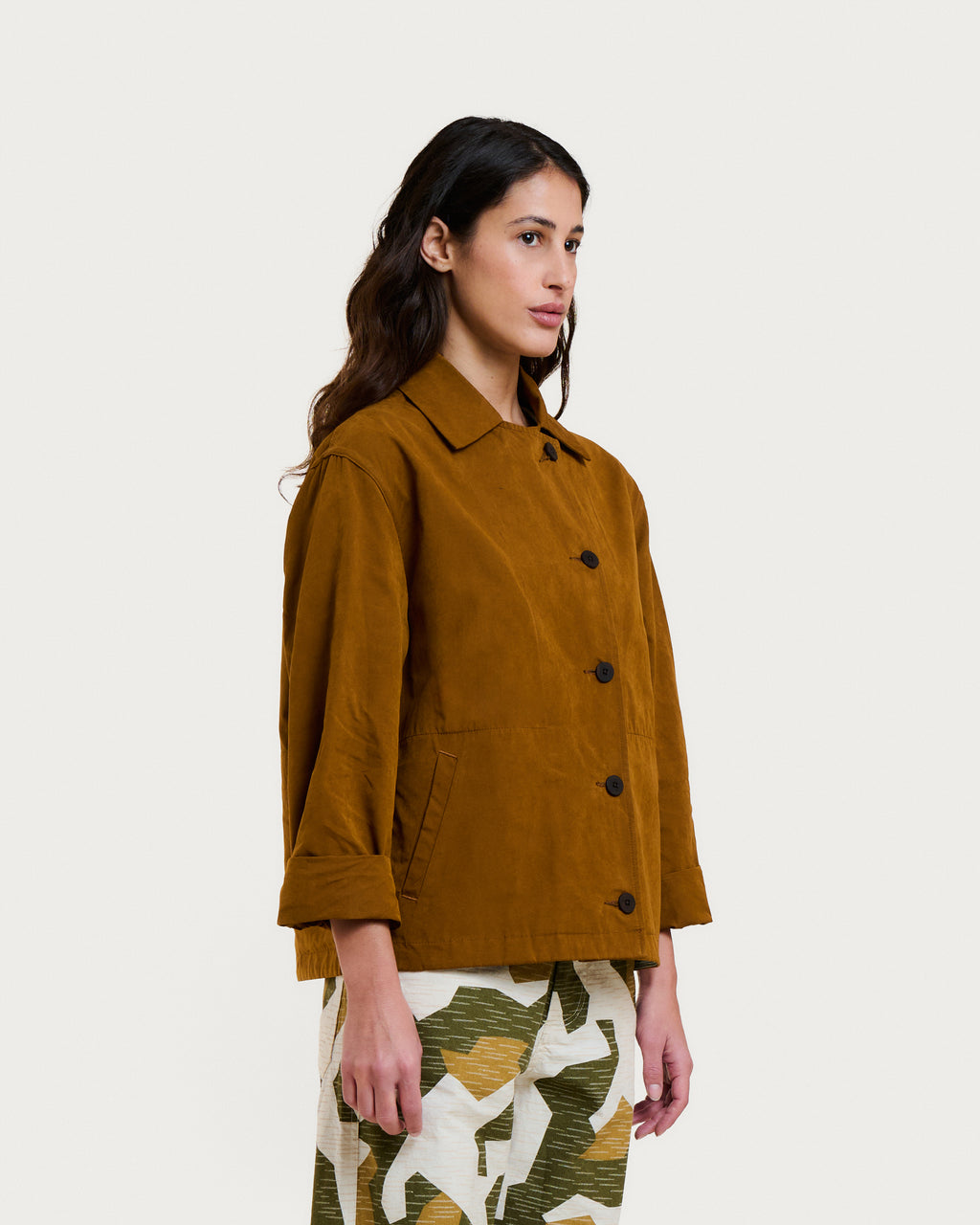 ASZA PEACH CARAMEL JACKET