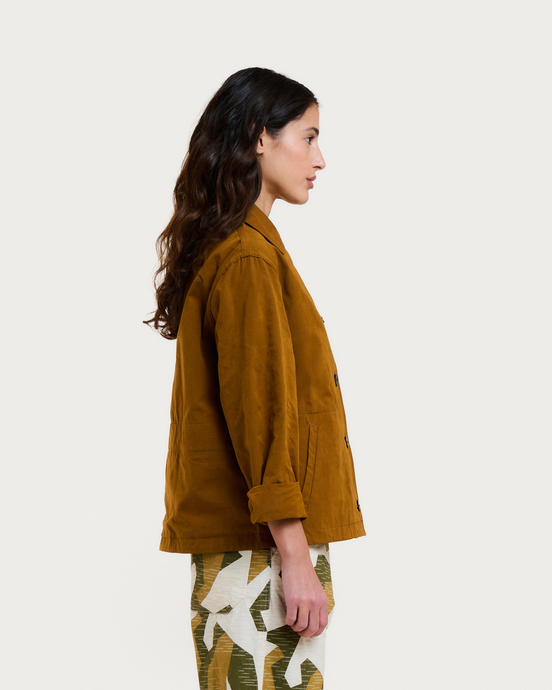 ASZA PEACH CARAMEL JACKET