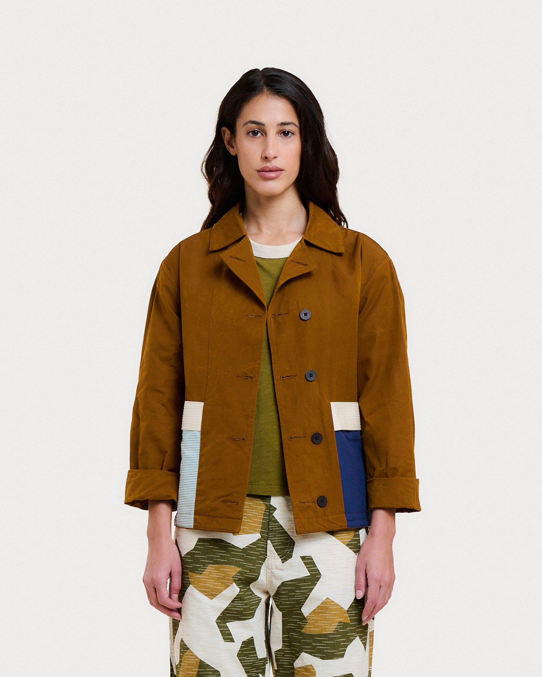 ASZA PEACH CARAMEL JACKET