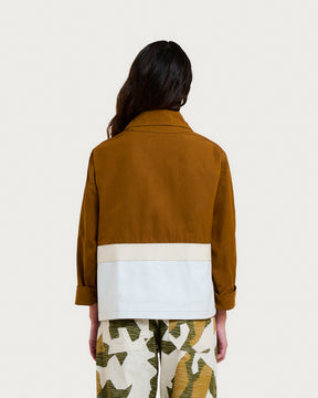 ASZA PEACH CARAMEL JACKET