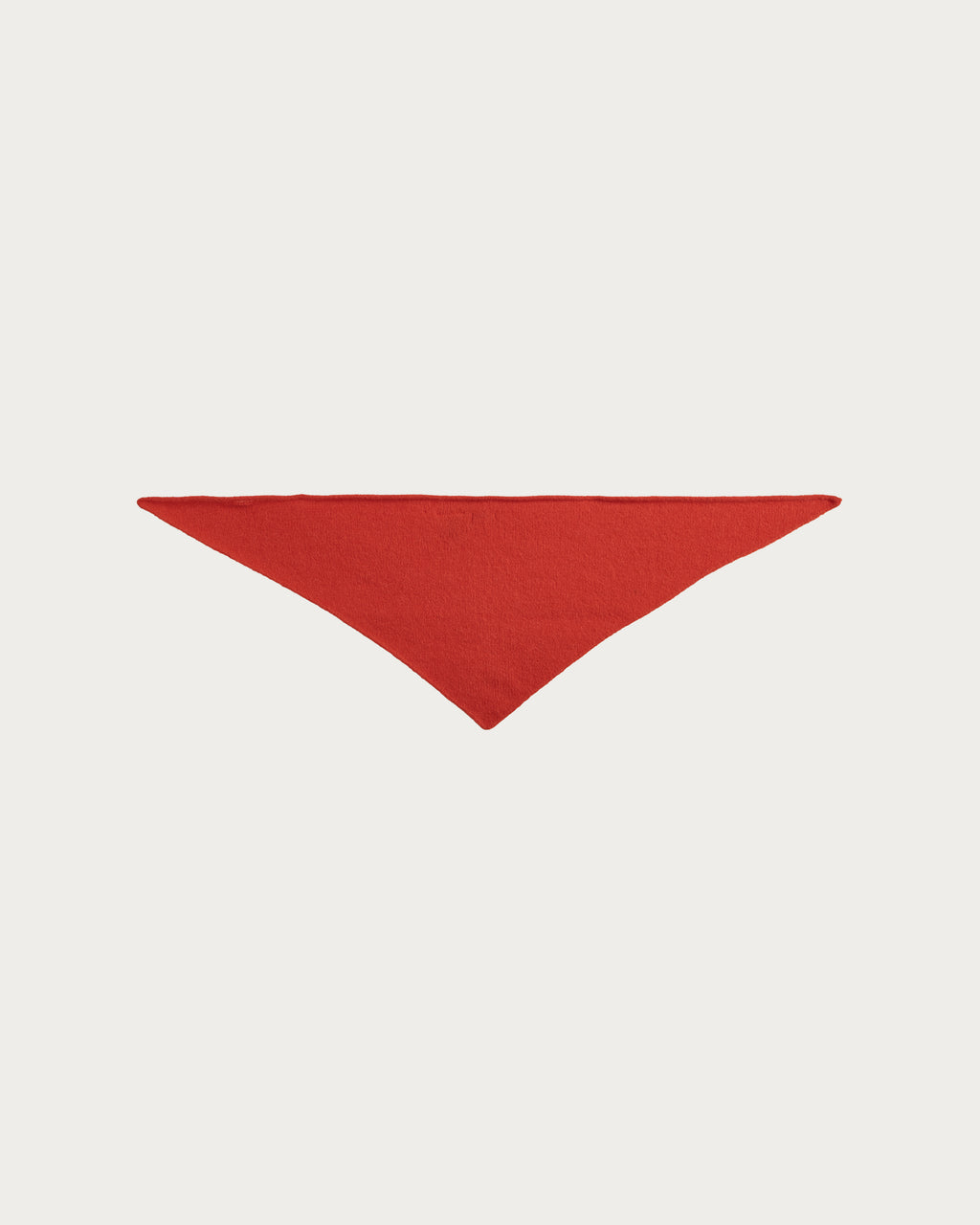 BRIGHT ORANGE BABY BANDANA