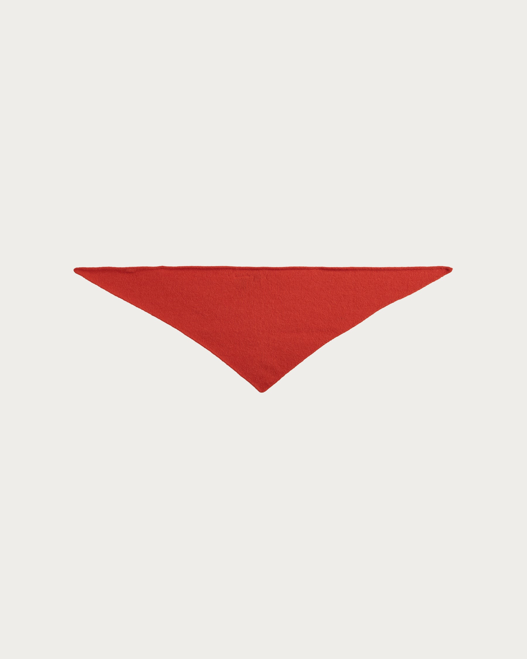 BRIGHT ORANGE BABY BANDANA