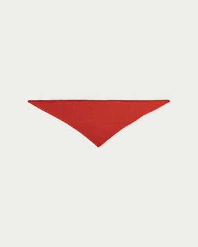 BRIGHT ORANGE BABY BANDANA