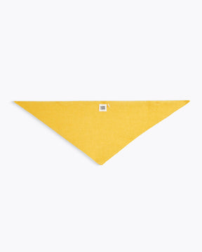 BABY BANDANA BRIGHT YELLOW