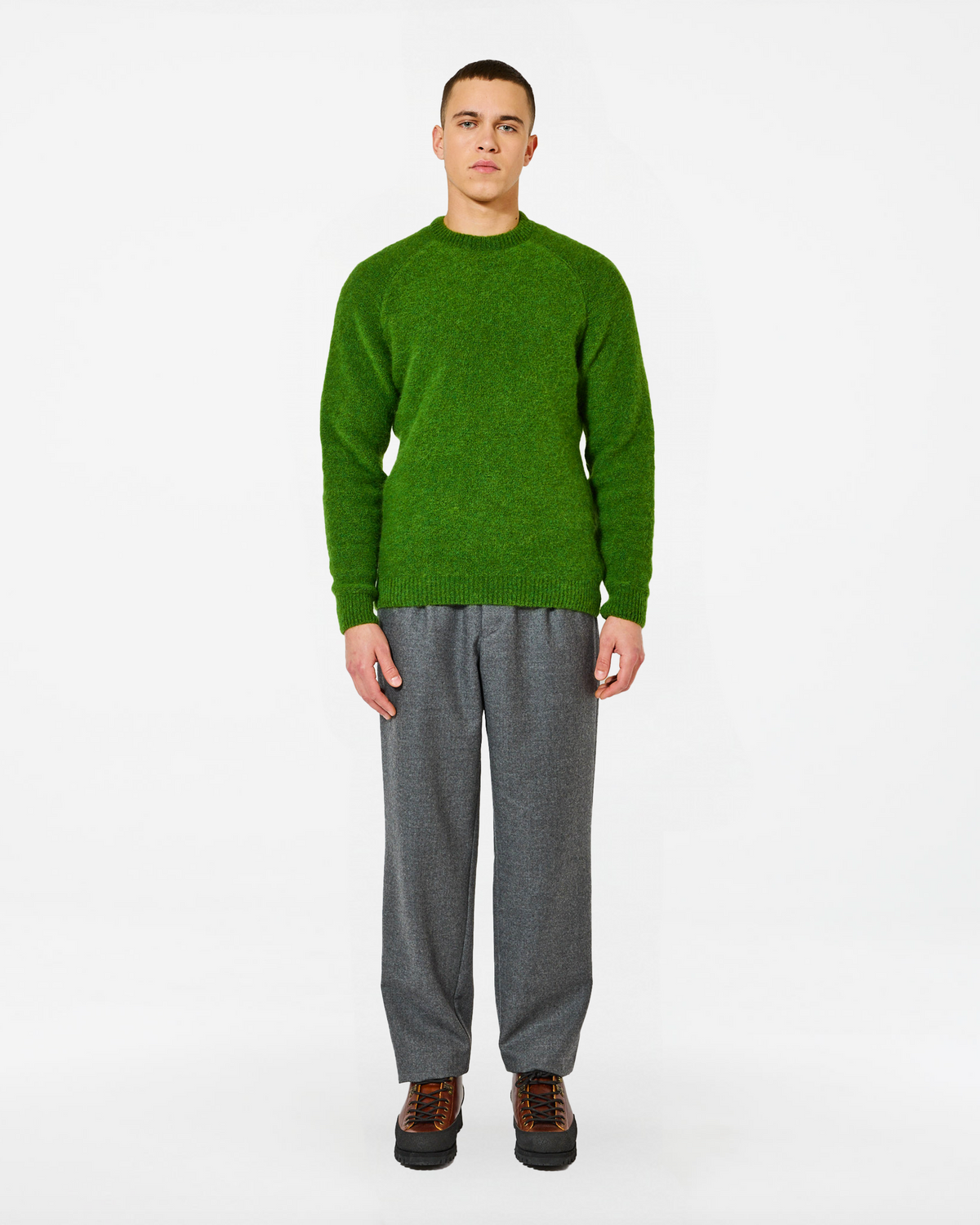 BABY BRETT SWEATER LUSH GREEN