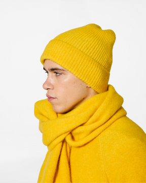 BABY SCARF BRIGHT YELLOW