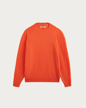 BRIGHT ORANGE BABY BRETT SWEATER